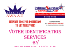 VOTER IDENTIFICATION Services by Election Awaaz in Your constituency