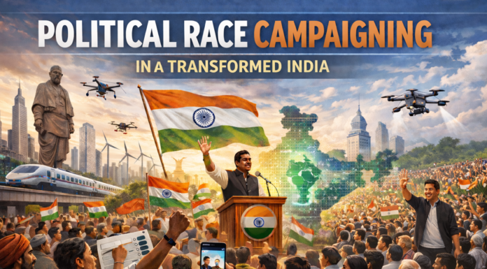 POLITICAL RACE CAMPAIGNING IN A TRANSFORMED INDIA