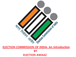 ELECTION COMMISSION OF INDIA- An Introduction by Election awaaz